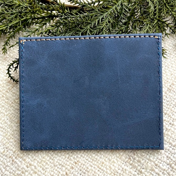 NWT State of Mind Vegan Leather Wallet - Navy - Picture 2 of 5